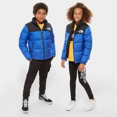 Boys' The North Face 1996 Retro Nuptse Down Jackets Blue | US-71396