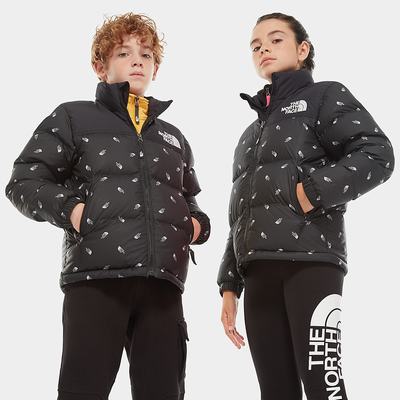 Boys' The North Face 1996 Retro Nuptse Down Jackets Black | US-76081