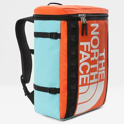 Boys' The North Face Base Camp Fuse Box Backpacks Red Orange Blue | US-18629