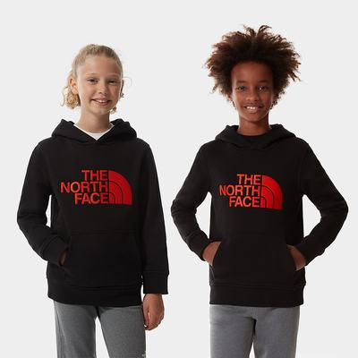 Boys' The North Face DREW PEAK Hoodie Red | US-16428