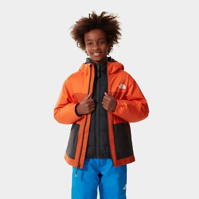 Boys' The North Face Freedom Triclimate Jackets Red Orange | US-56913