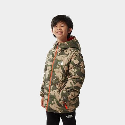 Boys' The North Face Printed Hyalite Jackets Camo | US-56931