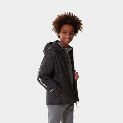 Boys' The North Face Reactor Insulated Jackets Black | US-34860