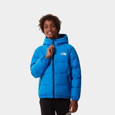 Boys' The North Face Reversible Hyalite Down Jackets Blue | US-03691