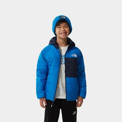 Boys' The North Face Reversible Perrito Jackets Blue | US-80975