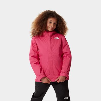 Boys' The North Face Snow Quest Zip-In Jackets Pink Multicolor | US-38915