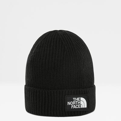 Boys' The North Face TNF Box Logo Cuff Beanies Black | US-07145