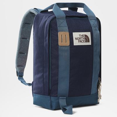 Boys' The North Face Tote Backpacks Navy Light Blue Brown | US-12984