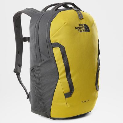 Boys' The North Face Vault Backpacks Green Grey | US-24109