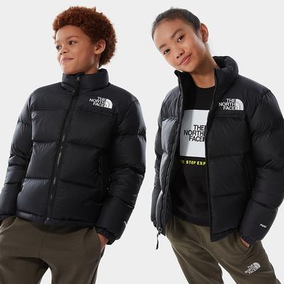 Girls' The North Face 1996 Retro Nuptse Jackets Black | US-86429