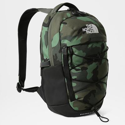 Girls' The North Face BOREALIS MINI Backpacks Camo Black | US-39821