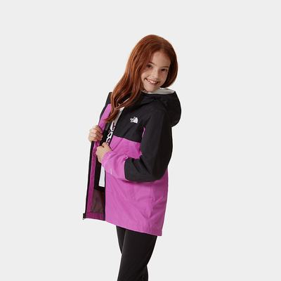 Girls' The North Face LOBUCHE DRYVENT Waterproof Jackets Purple | US-84610