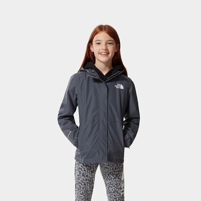 Girls' The North Face RESOLVE REFLECTIVE Jackets Grey | US-68235