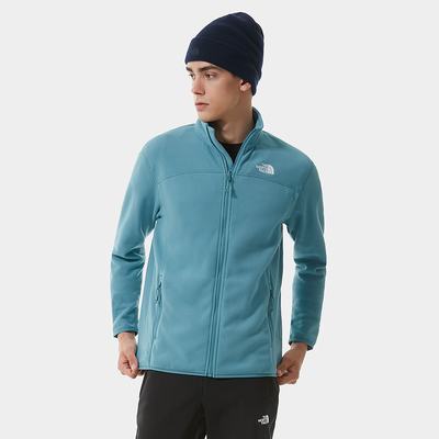 Men's The North Face 100 Glacier Full-Zip Fleeces Blue | US-06215