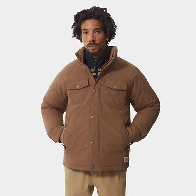 Men's The North Face 1980 Hoodoo Re-Edition Down Jackets Deep Green Brown | US-57892