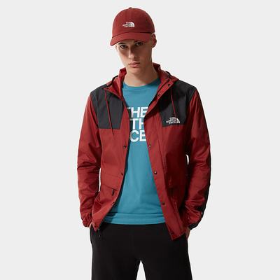 Men's The North Face 1985 Seasonal Mountain Lightweight Jackets Dark Red | US-07584