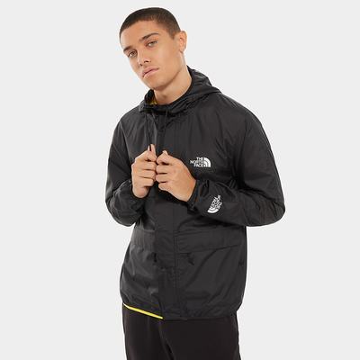 Men's The North Face 1985 Seasonal Mountain Lightweight Jackets Black White | US-97158