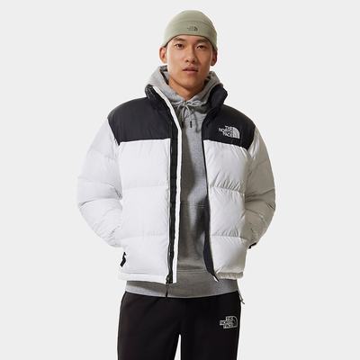 Men's The North Face 1996 Retro Nuptse Packable Down Jackets White | US-12635