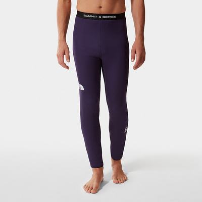 Men's The North Face AMK L2 FUTUREFLEECE Pants Black Pink Purple | US-80195