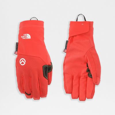 Men's The North Face AMK L2 INSULATED SOFTSHELL Gloves Orange | US-86910