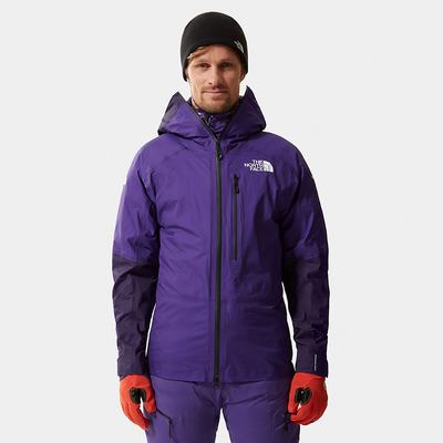 Men's The North Face AMK L5 FUTURELIGHT™ Waterproof Jackets Black Purple Pink Purple | US-59163