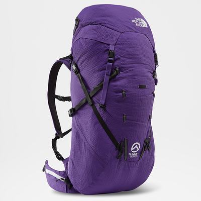 Men's The North Face AMK SPECTRE 55L Backpacks Purple Black | US-59384