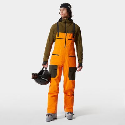 Men's The North Face A-CAD FUTURELIGHT™ Bib Ski Pants Yellow | US-46051