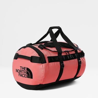 Men's The North Face BASE CAMP DUFFEL - MEDIUM Duffel Bag Rose Black | US-14368