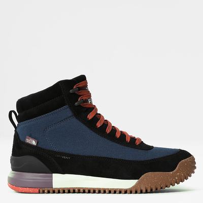 Men's The North Face Back-To-Berkeley Textile Boots III Boots Blue Black | US-35820