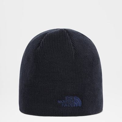 Men's The North Face Bones Recycled Beanies Navy | US-21579