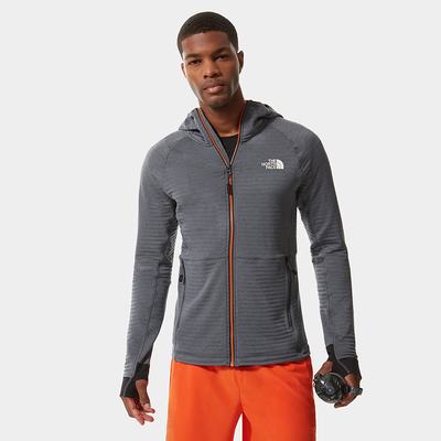 Men's The North Face CIRCADIAN FLEECE Sweatshirt Grey | US-85104