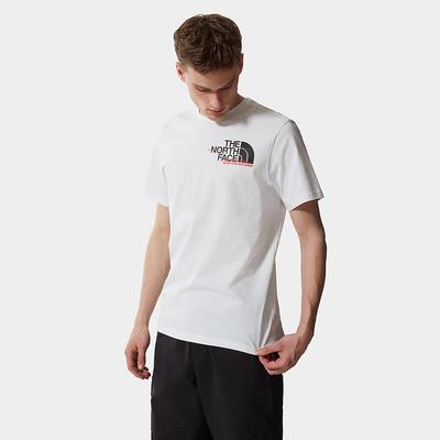 Men's The North Face COORDINATES T Shirts White | US-67054