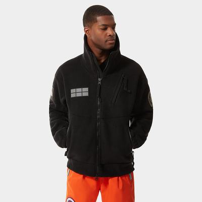 Men's The North Face CTAE FLEECE Sweatshirt Black | US-93540