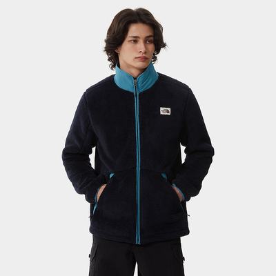 Men's The North Face Campshire Fleeces Navy / Blue | US-97261