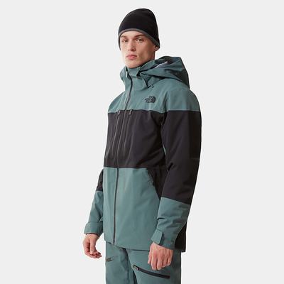 Men's The North Face Chakal Lightweight Jackets Green / Black | US-26817