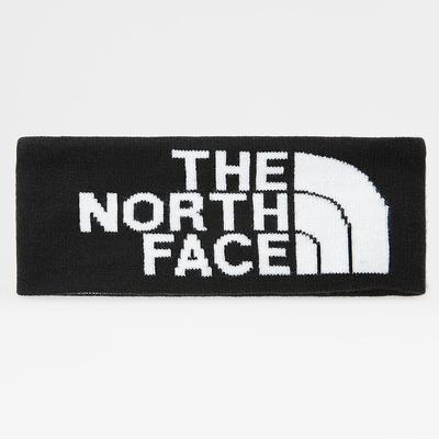 Men's The North Face Chizzler Headband Headband Black White | US-62047