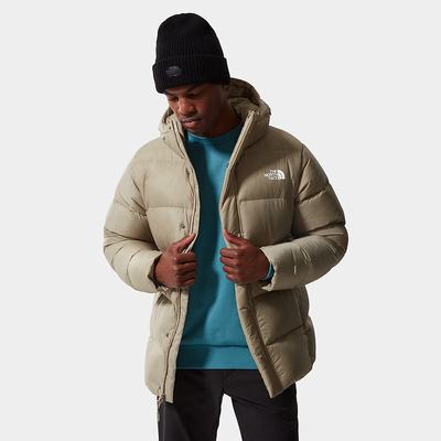 Men's The North Face City Standard Down Jackets Light Brown | US-58731