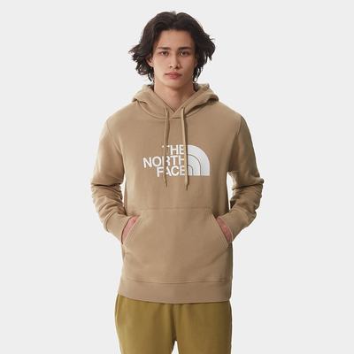 Men's The North Face DREW PEAK Hoodie Brown | US-36208