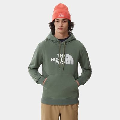 Men's The North Face DREW PEAK Hoodie Green | US-04827