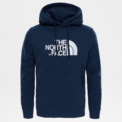 Men's The North Face DREW PEAK Hoodie Navy White | US-93578