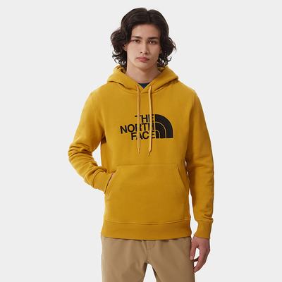 Men's The North Face DREW PEAK Hoodie Yellow | US-34786