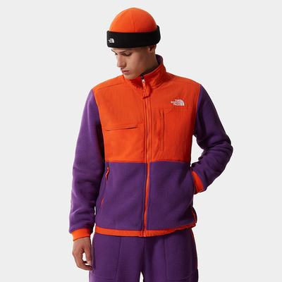 Men's The North Face Denali 2 Fleeces Red Purple Orange | US-29738