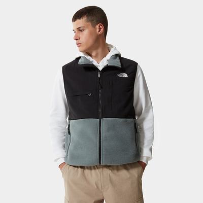 Men's The North Face Denali Gilet Fleeces Green | US-56038