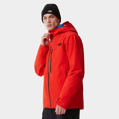 Men's The North Face Descendit Lightweight Jackets Red | US-86947