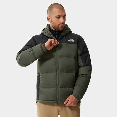 Men's The North Face Diablo Hooded Down Jackets Black | US-53891