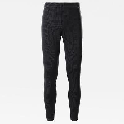 Men's The North Face DotKnit Baselayer Pants Black | US-94781