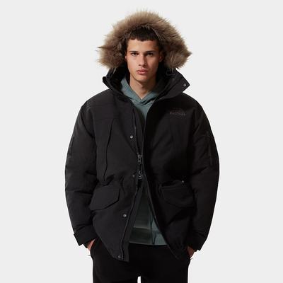 Men's The North Face EXPEDITION MCMURDO Down Jackets Black | US-02963