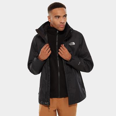 Men's The North Face Evolve II Triclimate® 3-in-1 Jackets Black | US-90784