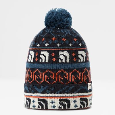 Men's The North Face FAIR ISLE Beanies Blue | US-15984