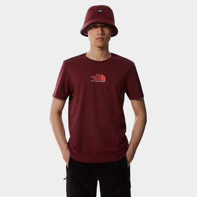 Men's The North Face Fine Alpine Equipment 3 T Shirts Red | US-60834